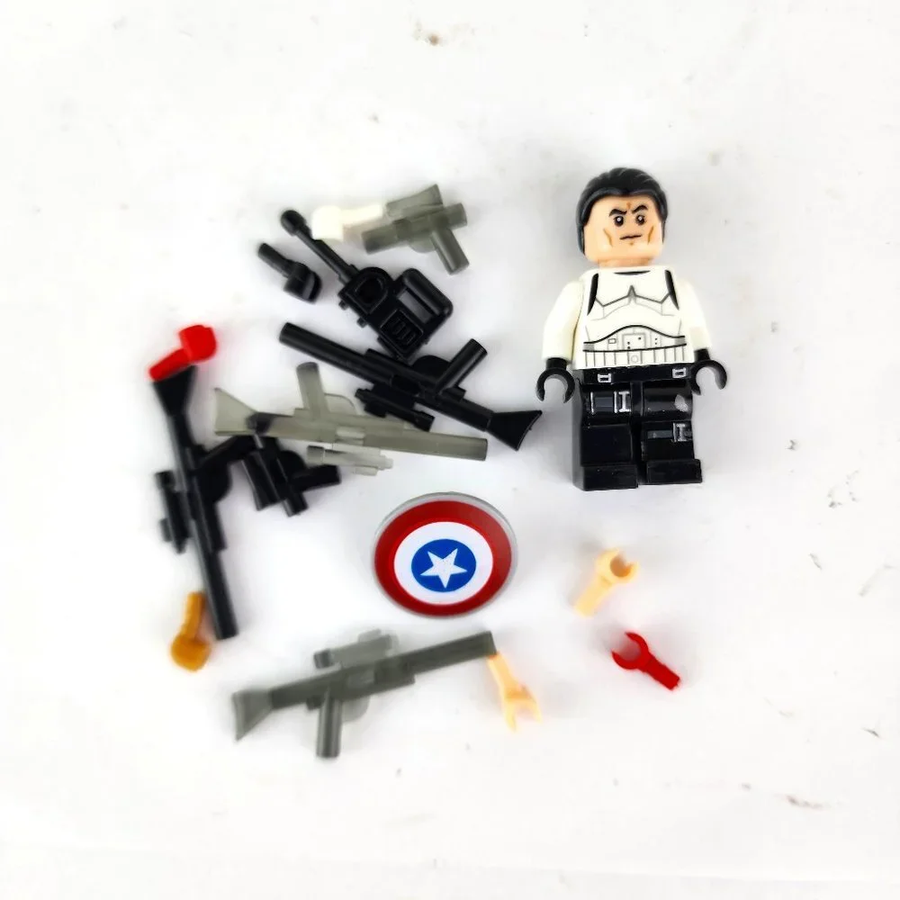 Mini Lego Figure With Parts